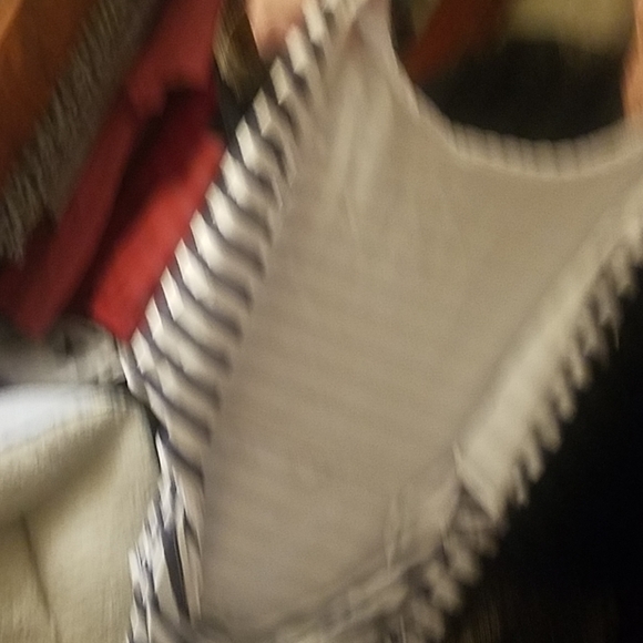 Striped bow tie one piece - Picture 3 of 3